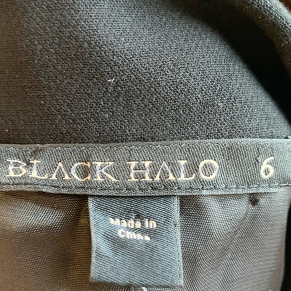 Black Halo Rio Blazer Dress in Black Size 6 - Picture 8 of 9